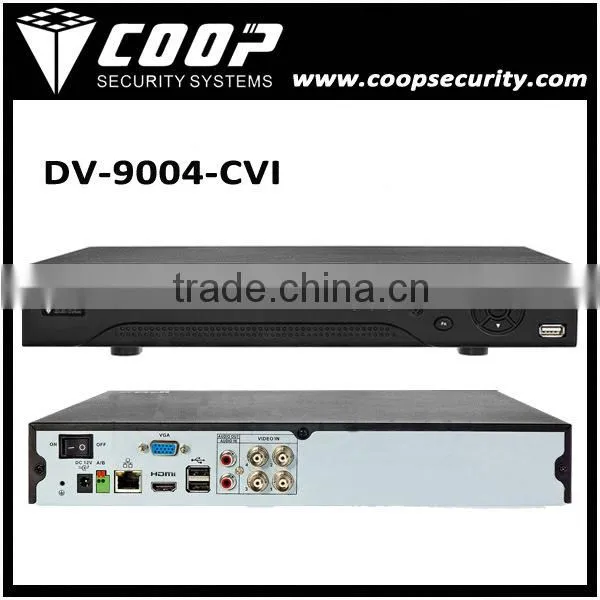4 Channel Real Time Preview 1080P CVI DVR DMSS VMS H.264 Support Android iPhone IPad USB 2U 1080P 4CH CVR