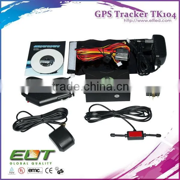 TK104 vehicle gps with camera sim card real time cheap tracker