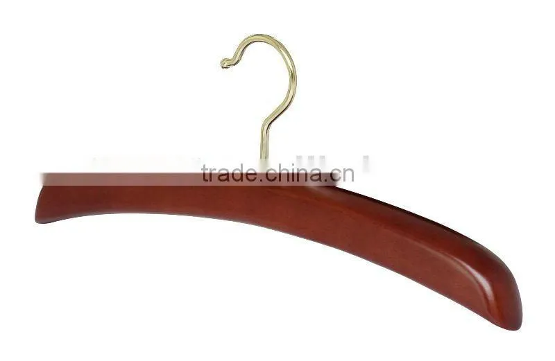 fee standing natural wooden clothes Hanger