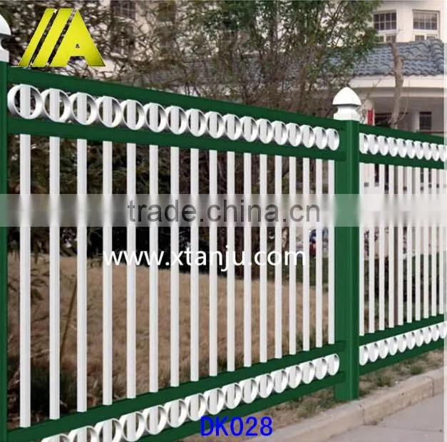 YT-003 Water proof wrought iron fence Ornamental prefab fence panels