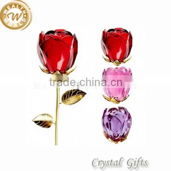Contemporary unique crystal decorative flower