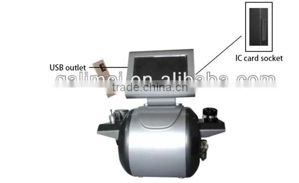 NEW!!! 5 in 1 best 40K cavitation cellulite removal multipolar rf face vacuum fat device