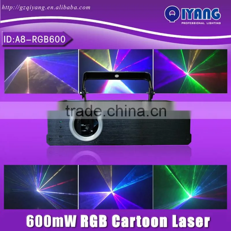 New creative 600mw ILDA RGB animation cheap disco laser