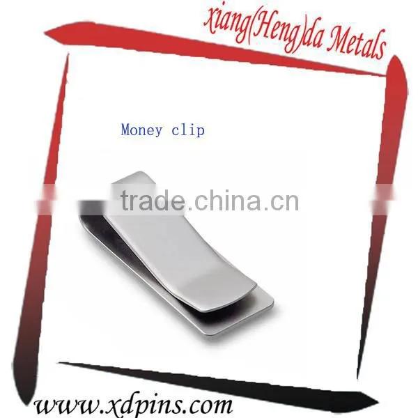 blank men money clip china suppier
