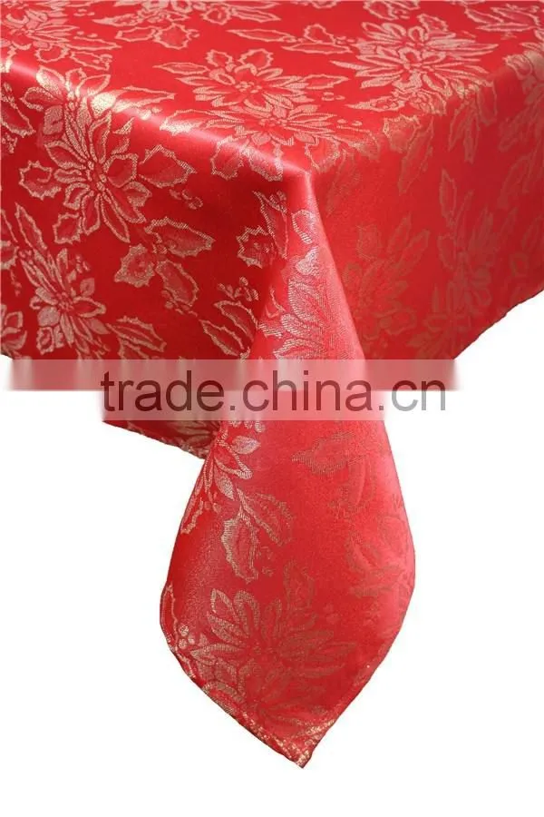 Hot Sale Polyester Fanshion Design Table Cloth Wedding
