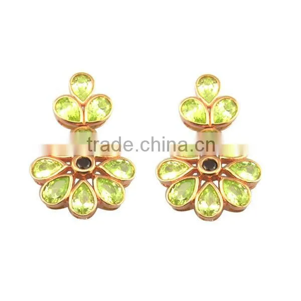 Colorful CZ Fashion Jewelry Set