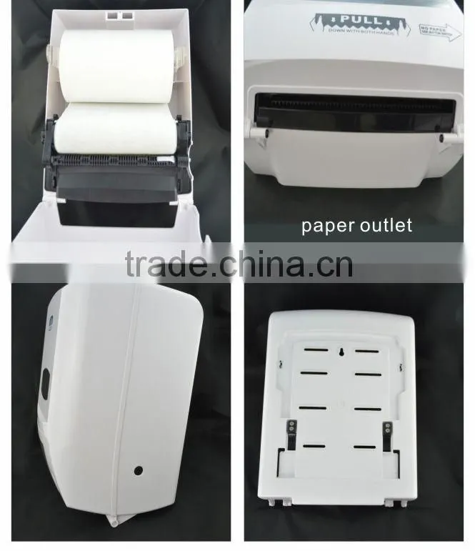 NJ-CD-8588B New Design Wall Mounted Black Auto Cut Tissue Dispenser