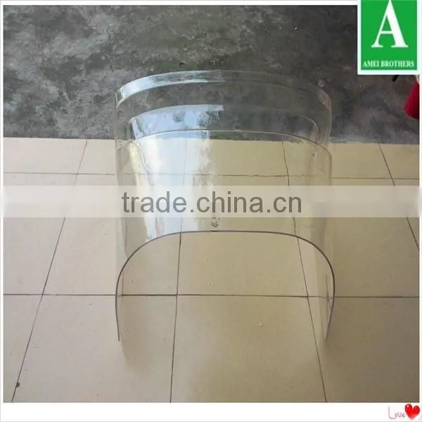 Vacuum formed custom clear blister plastic domes