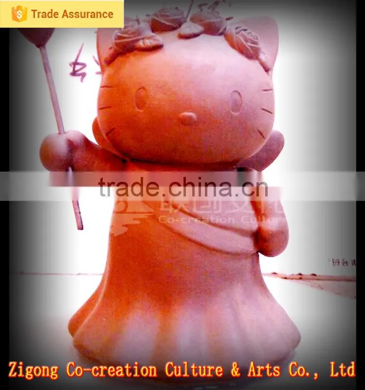 Art clay sculpture