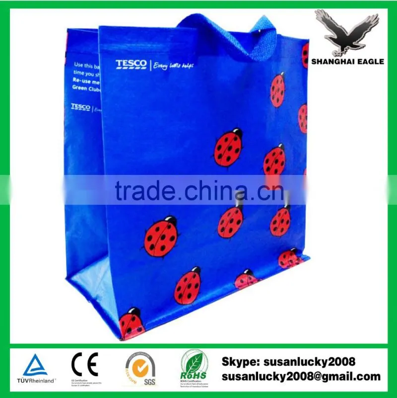 Custom promotion laminated non woven bag