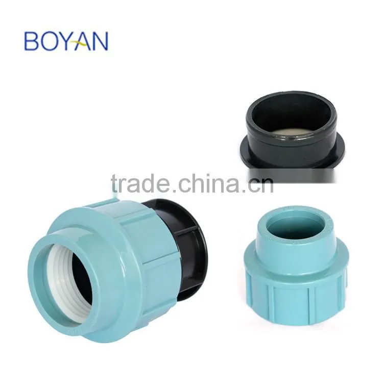 BOYAN PP Compression Fitting pipe for end cap