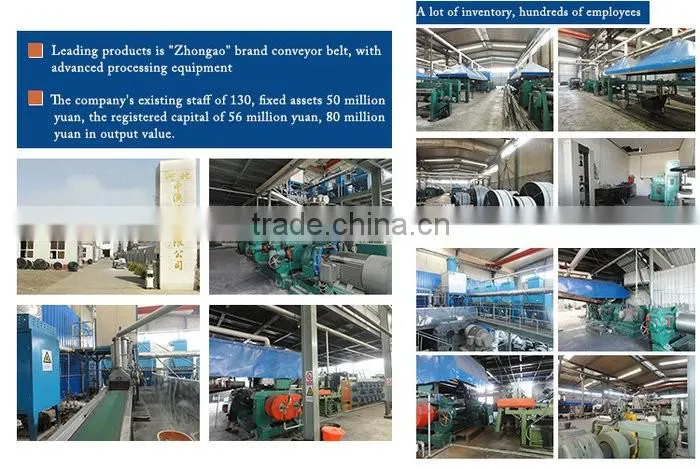 High Quality Sidewall Rubber Conveyor Belt Price For Paper Mills