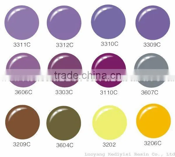KDS soak off crystal color UV gel for nail art nail use glue China factory
