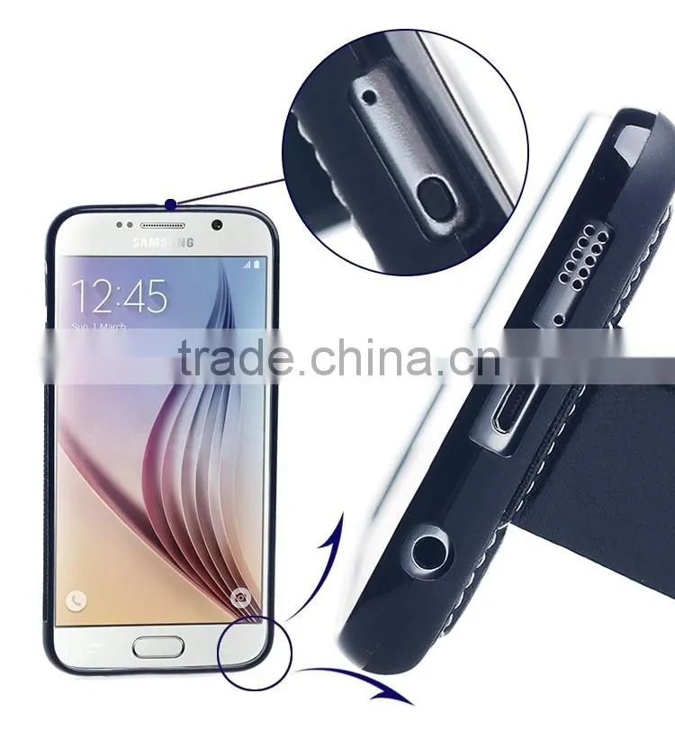 new TPU + PC case with leather for Samsung Galaxy S7