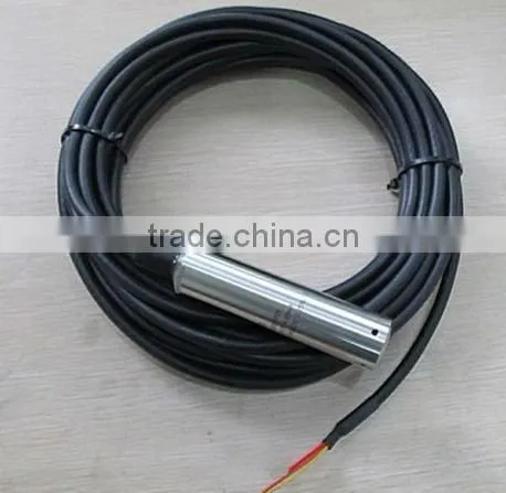 Throw in pressure transducer for water level measuring