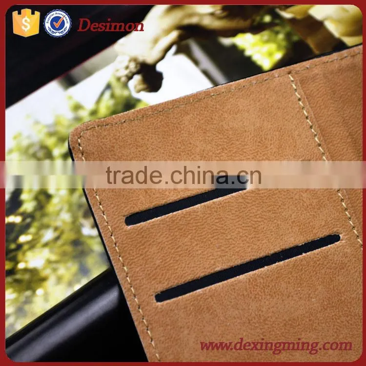 Luxury Flip Wallet Genuine Real Cow Leather Stand Case Cover For XIAOMI Mi3 Mi 3