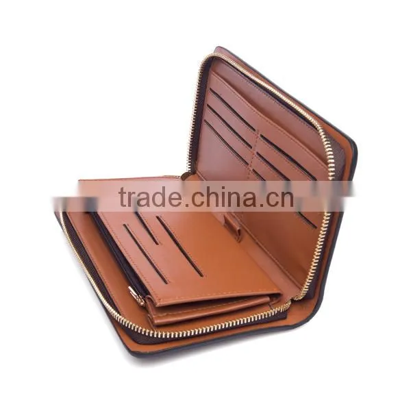 Leather business credit card holder