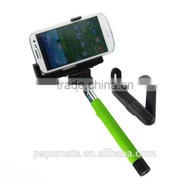 New Selfie Stick Monopad selfie stick Extendable InBuilt Bluetooth Remote Wireless Shutter
