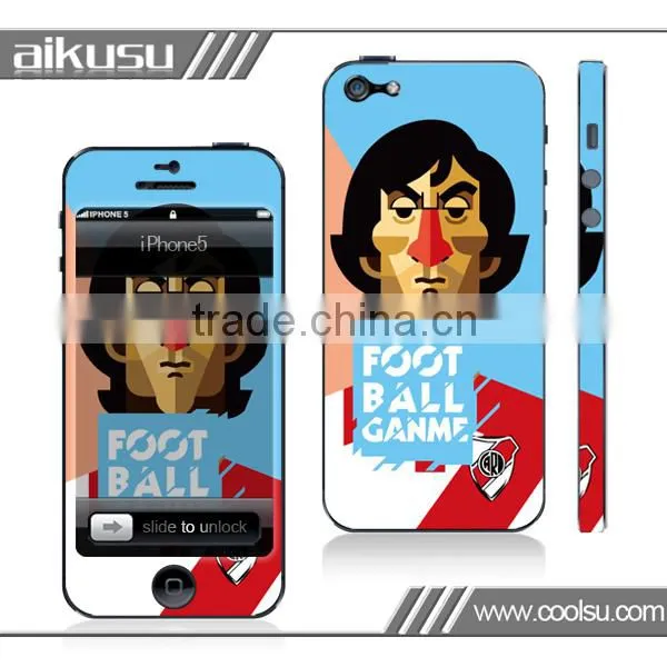 wholesale factory luxury color printing 3M skin covers for iphone 5s 5 case