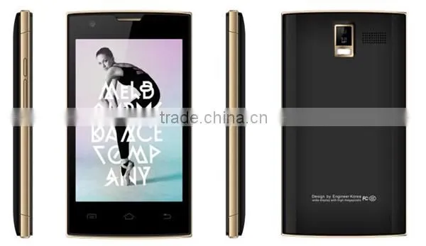 Capacitive Slim V6 Dual sim 4 inch Slim bar phone