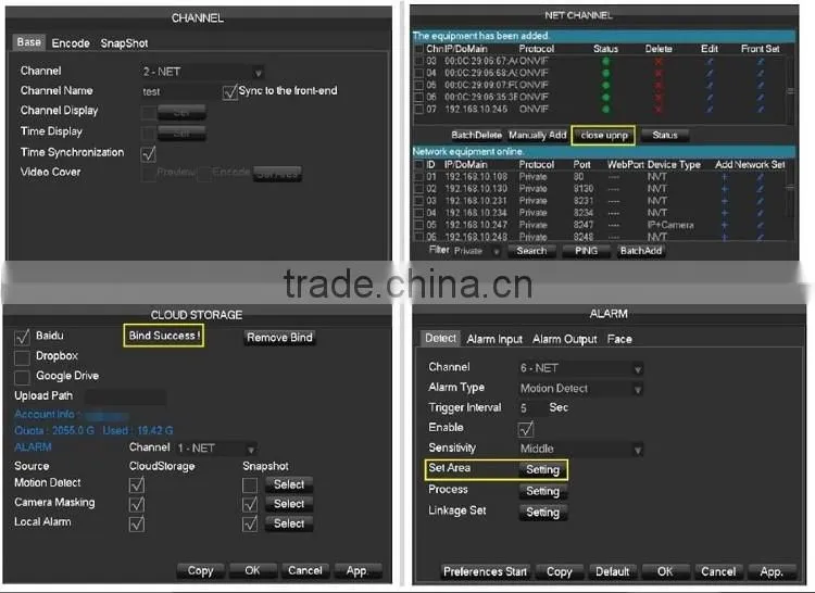 Onvif intelligent analysis face detect 16 ports PoE NVR 32ch