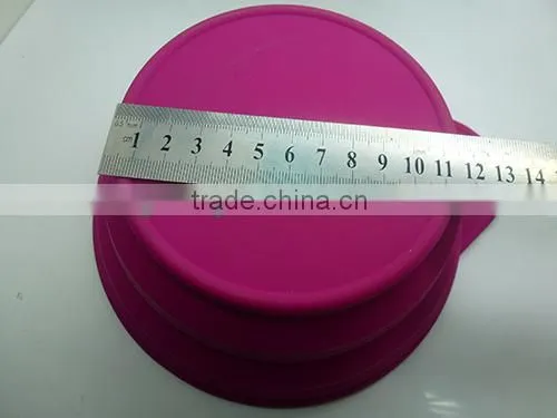 Customized design Non toxic&no smell silicone bowl_dog pet bowl_kids bowl