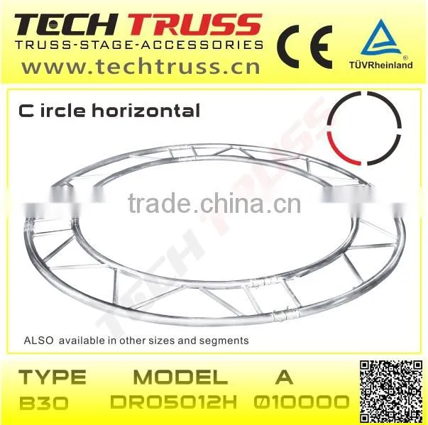 curved aluminum truss, circular design parts