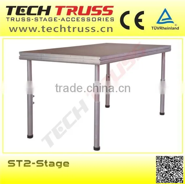 ST2 protable stages , hot sale anti-slip stage , adjustable portable event stage