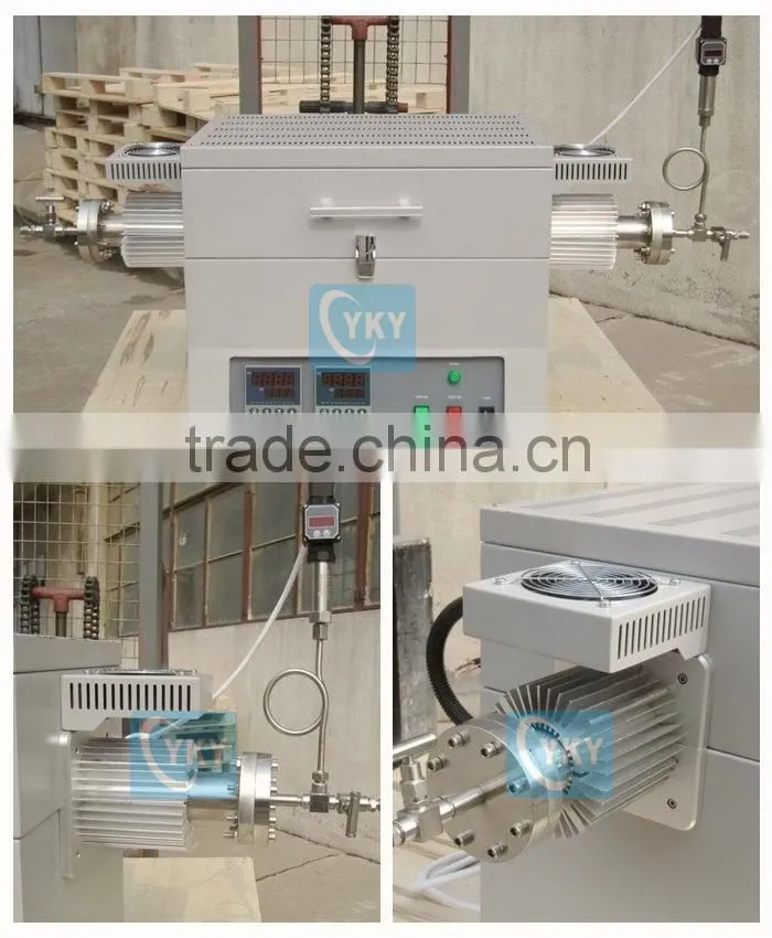 1200 C high pressure split alloy tube oven