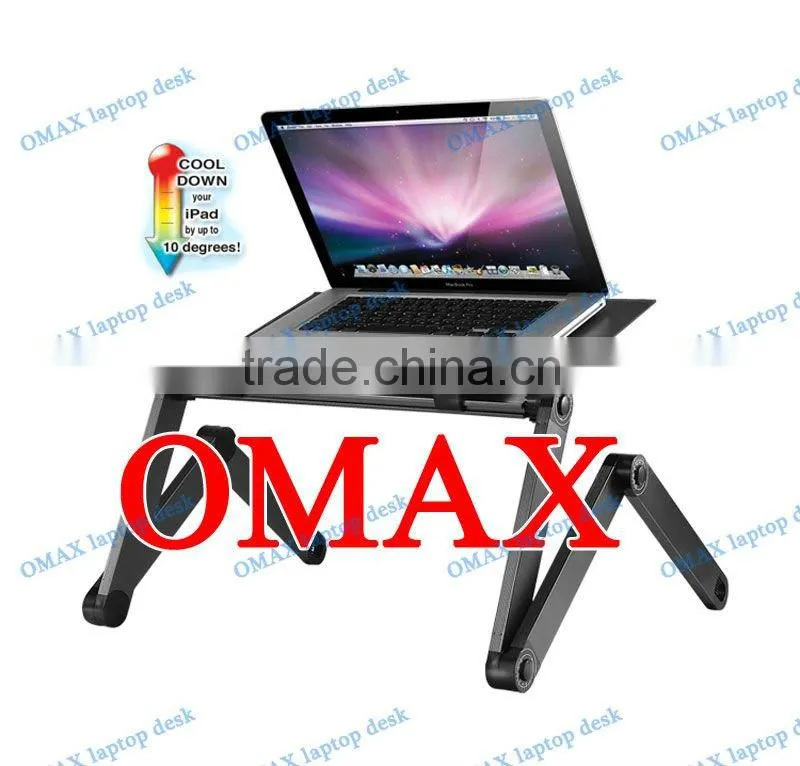 Portable folding stand breakfast stand adjustable laptop desk