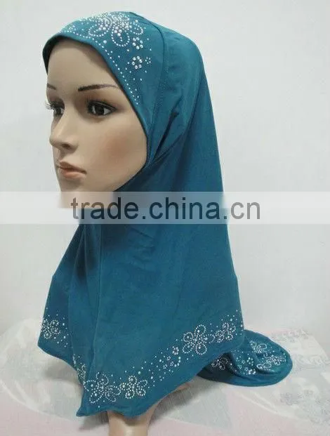 H148 new style muslim hijab,pull on hijab