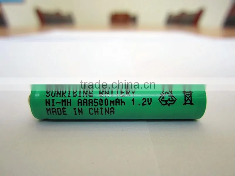 Ni-MH AAA 500mAh 1.2V Rechargeable 3A Neutral Battery Bateria Baterias