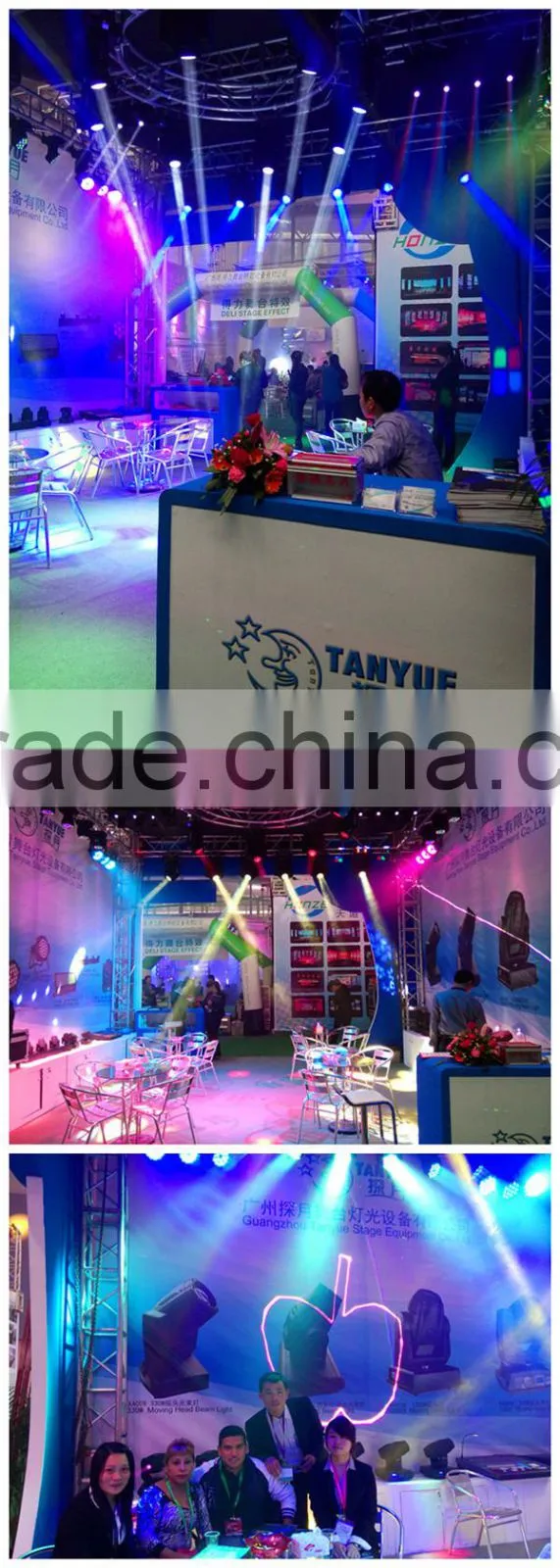 christmas lights effect light 54*3w IP65auto head lights christmas moving head lights