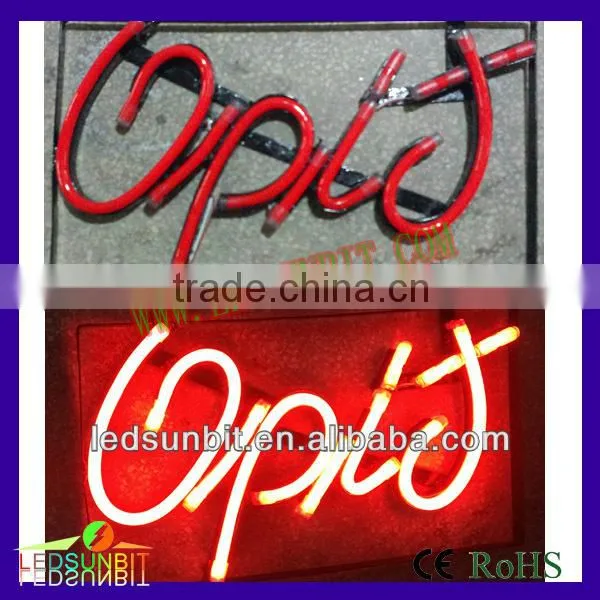 24V blue and red LED neon signs