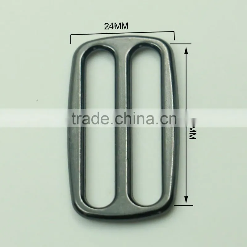 Eco-friendly metal gun sliders belt buckle wholesaler for 38mm webbing strap
