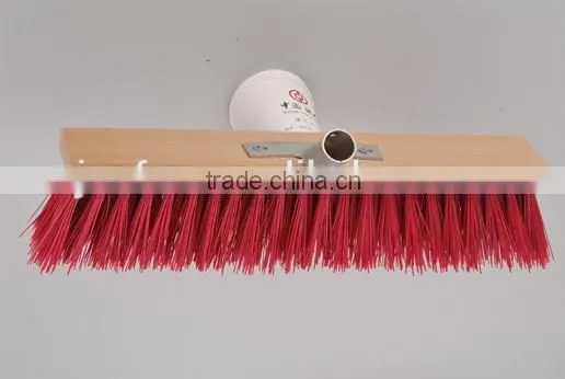 red soft poly Fertiliser Broom