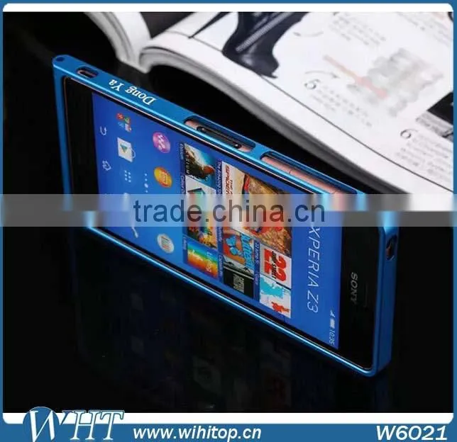 0.7mm Slim Aluminum Metal Bumper Frame for Sony Xperia Z3 # W6021