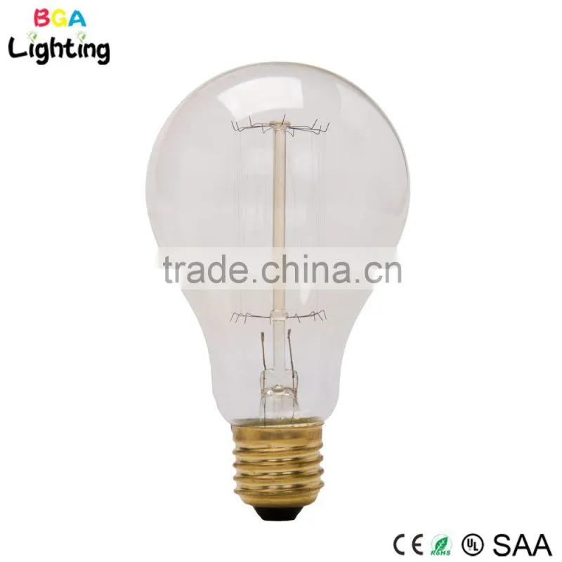 A23 vintage edison bulb 40W