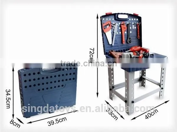 Kids Electric Play Tool Kit And Work Bench
