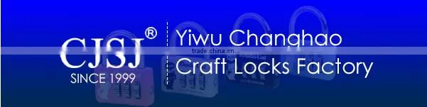 2015 New Design Combination Cable Case Lock