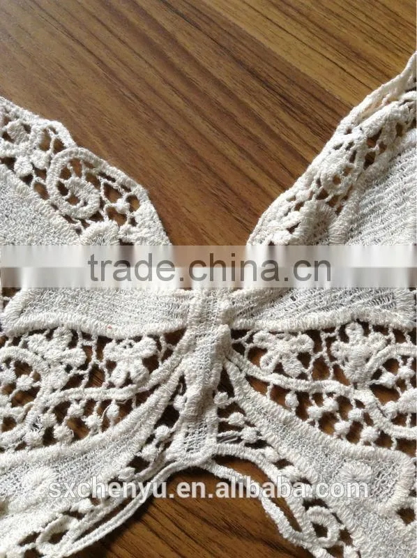 PFD Macrame Embroidery Collar