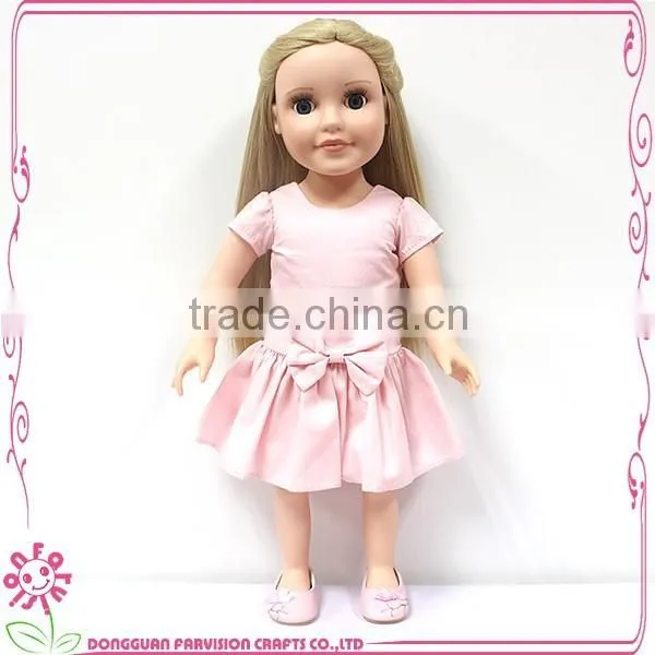 CUTE doll Farvision Girl gift 18 inch stuffed dolls for curly hair