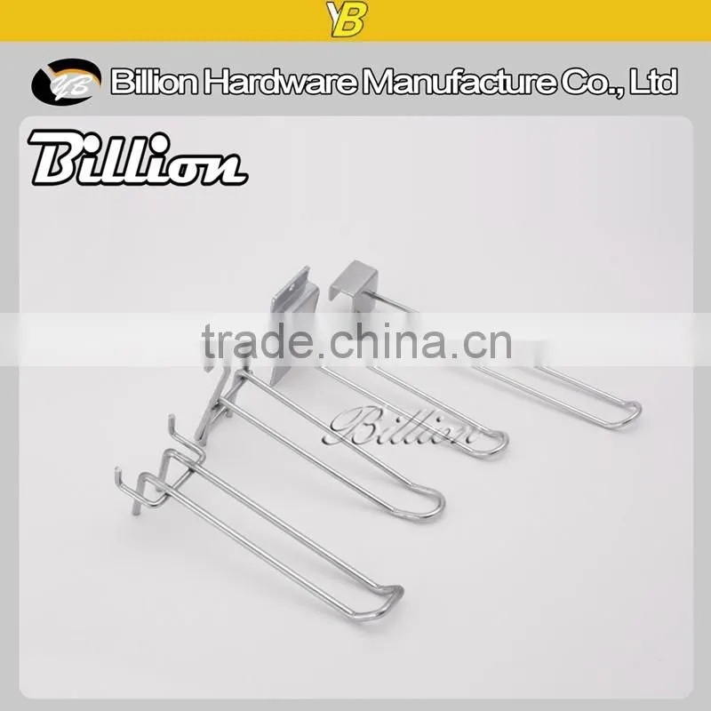 China factory pegboard euro hanger U shape display hook for supermarket