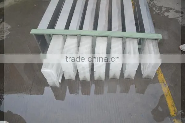 with Freon system Block Ice Machine Maker semi hermetic parallel design