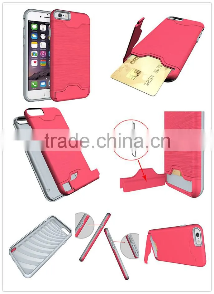 Shockproof Hybrid Armor Cases For Iphone 6 And 6s,Hybrid Armor Kickstand Case For Iphone 6 For Iphone 6s