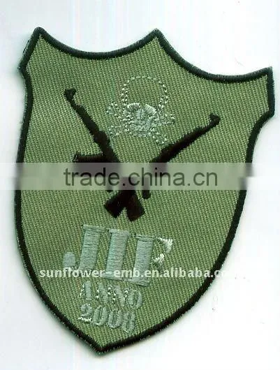 Embroidery sport patch