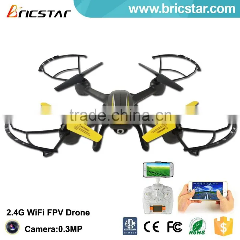 China suppliers Bricstar wireless fpv dron small flying camera toys