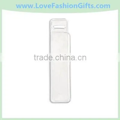 Clear Vinyl Vertical Event Badge Holder With Slot