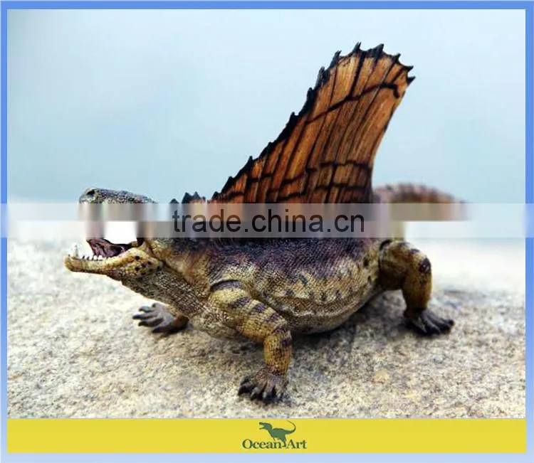 FRP realistic animatronic life size dinosaur for sale