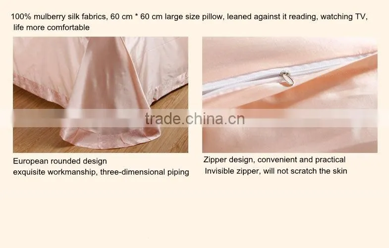 Jacquard 6-piece Bedding Set,100% silk